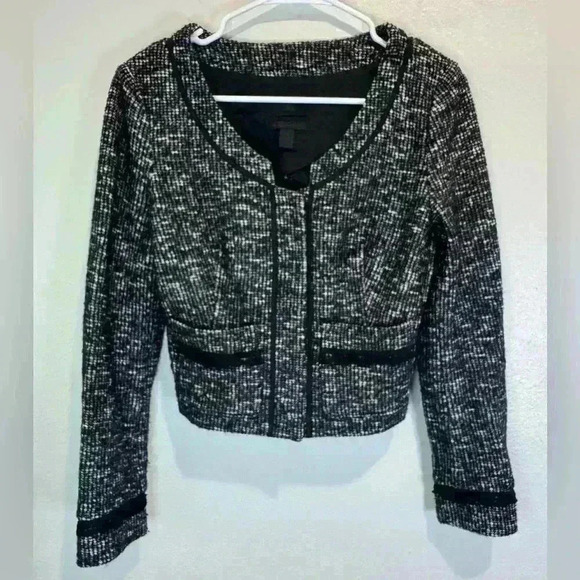 Banana Republic Jackets & Blazers - Banana Republic Women’s Vintage Italian Quality Tweed Wool Blazer Size 4